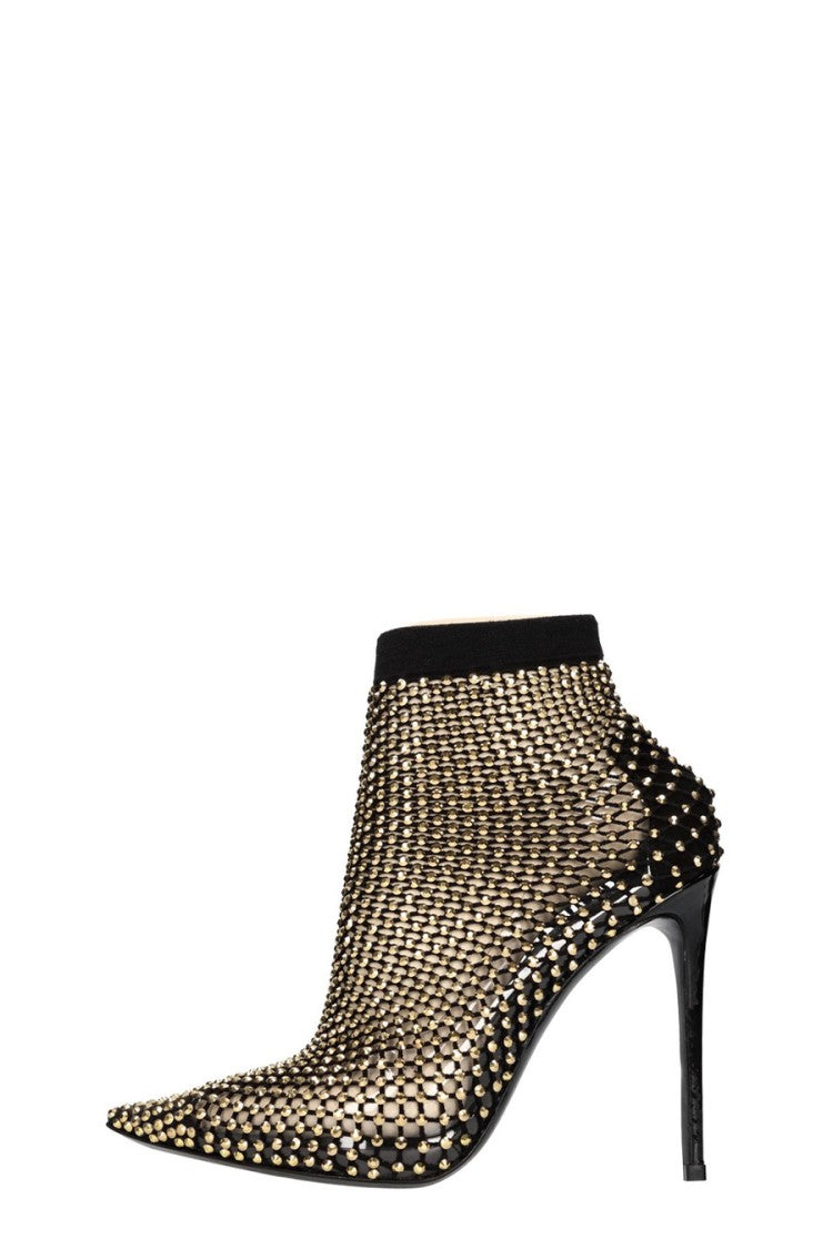 Lesilla Blue Calf Leather Pumps