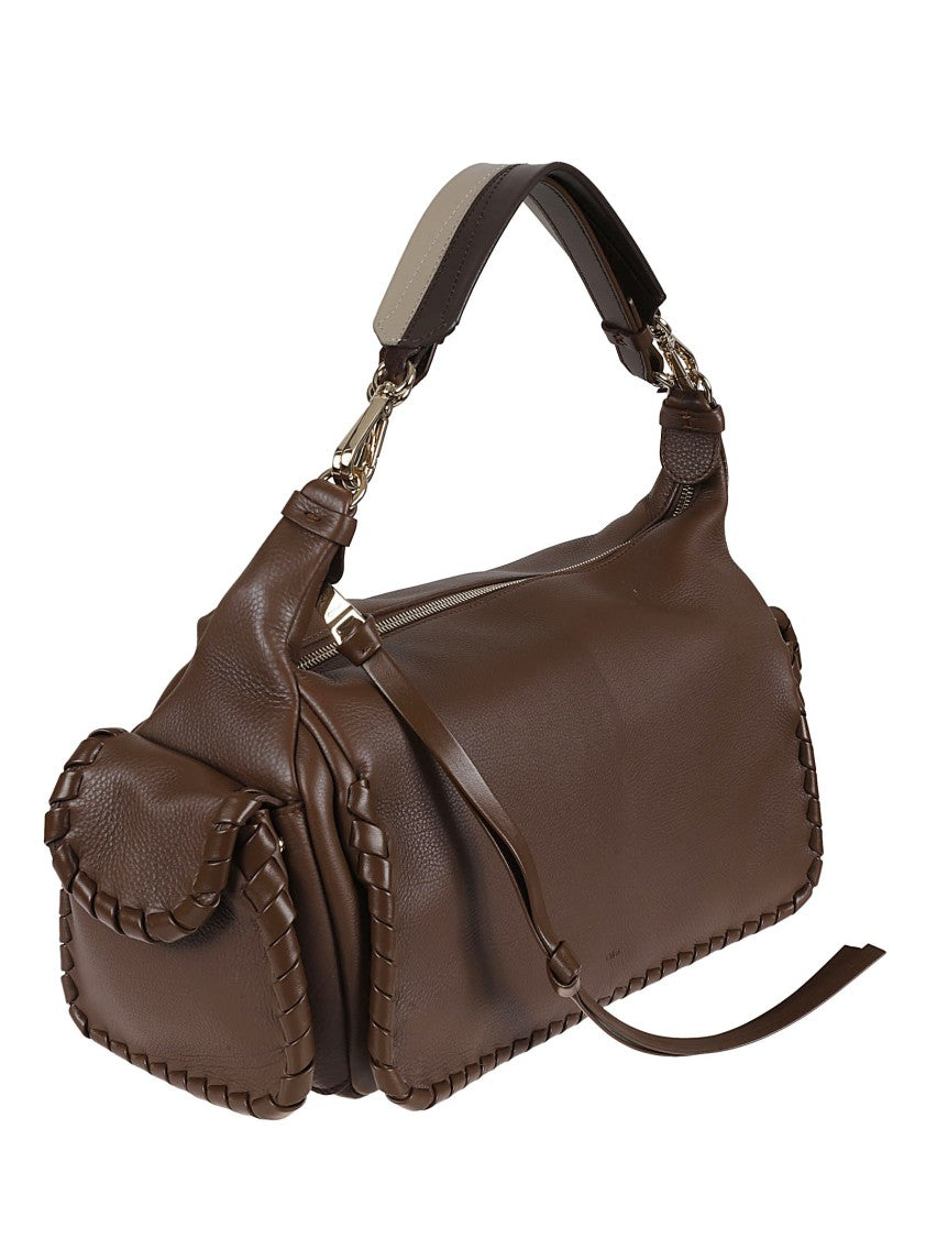 Chloé Rectangular Handbag In Soft Lamb Leather