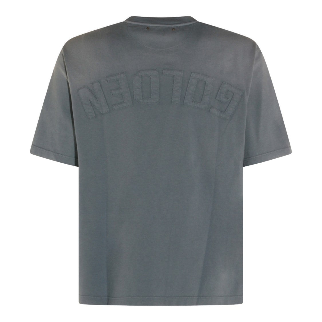 Golden Goose Crew Neck T-Shirt With Subtle Embossed Detail