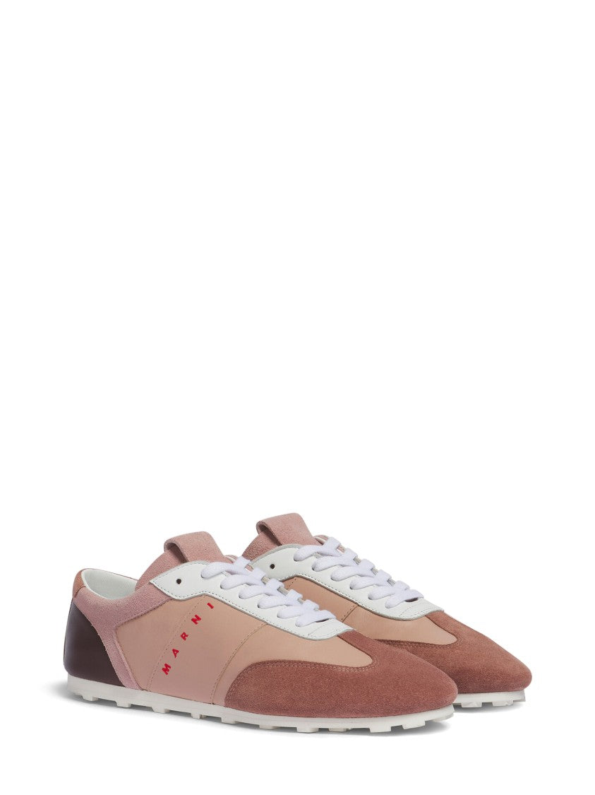 Marni Low-Profile Sneakers In Soft Blush