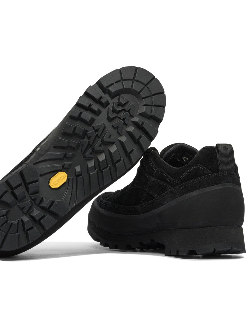 Nonnative Leather And Rubber Sneakers With Textured Upper