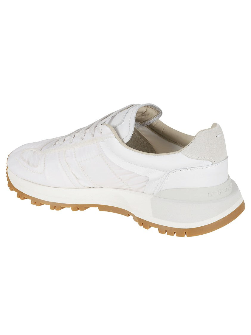 Maison Margiela White Sneakers With Smooth Upper