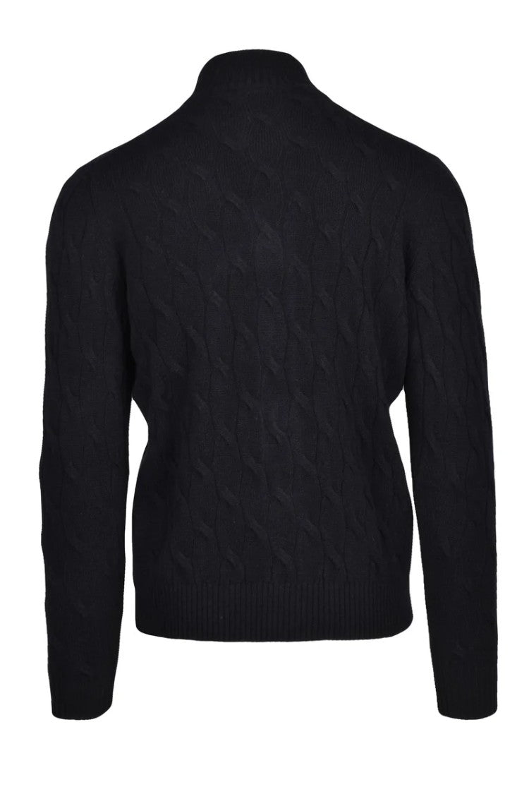 Filippo De Laurentiis Button Cardigan - Black