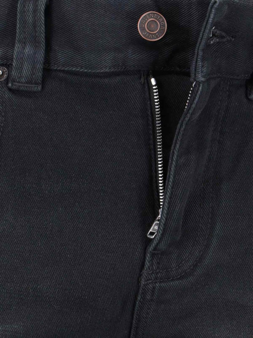 Balenciaga Bootcut Black Denim Jeans