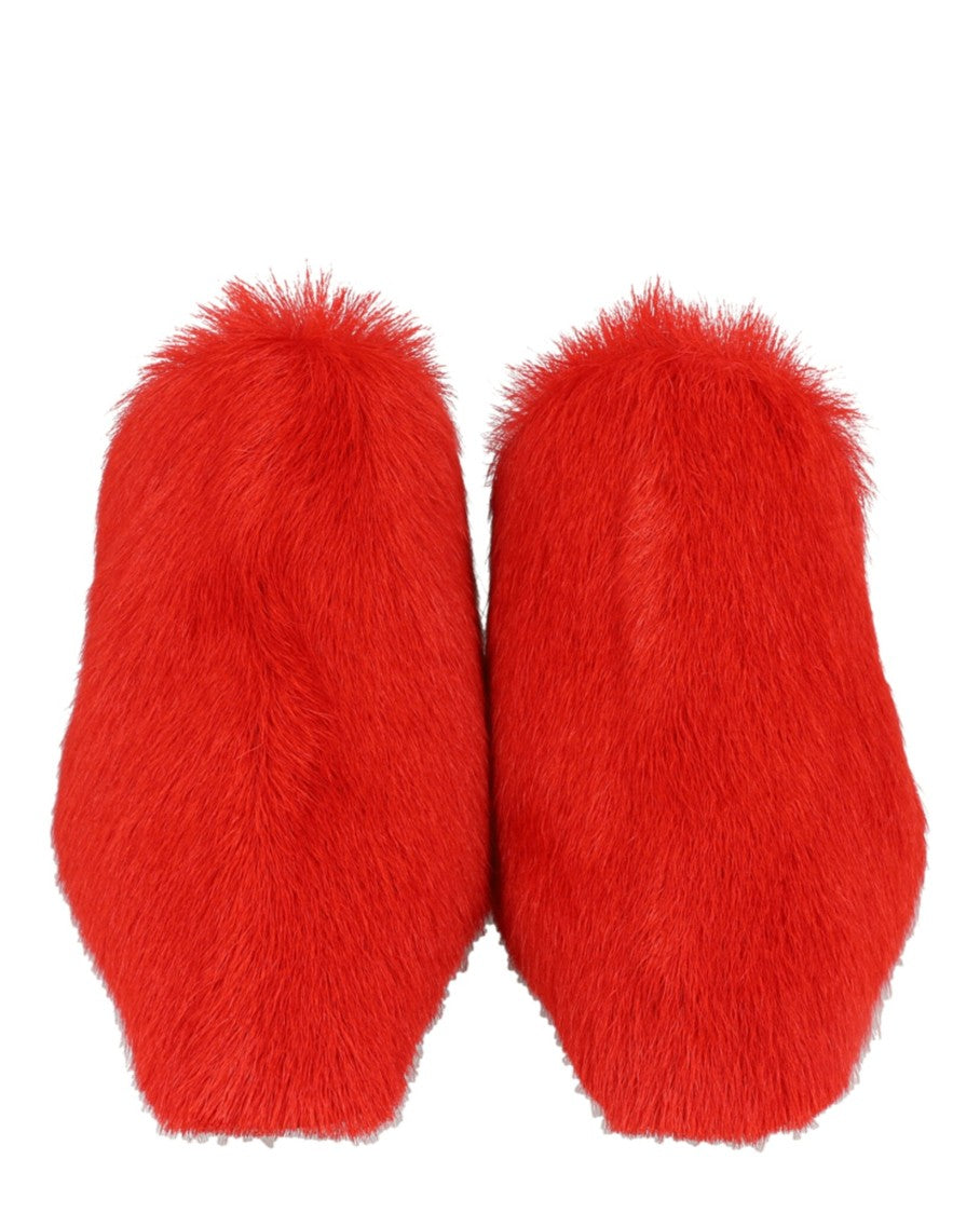 Ferragamo Selestina Fur Mules