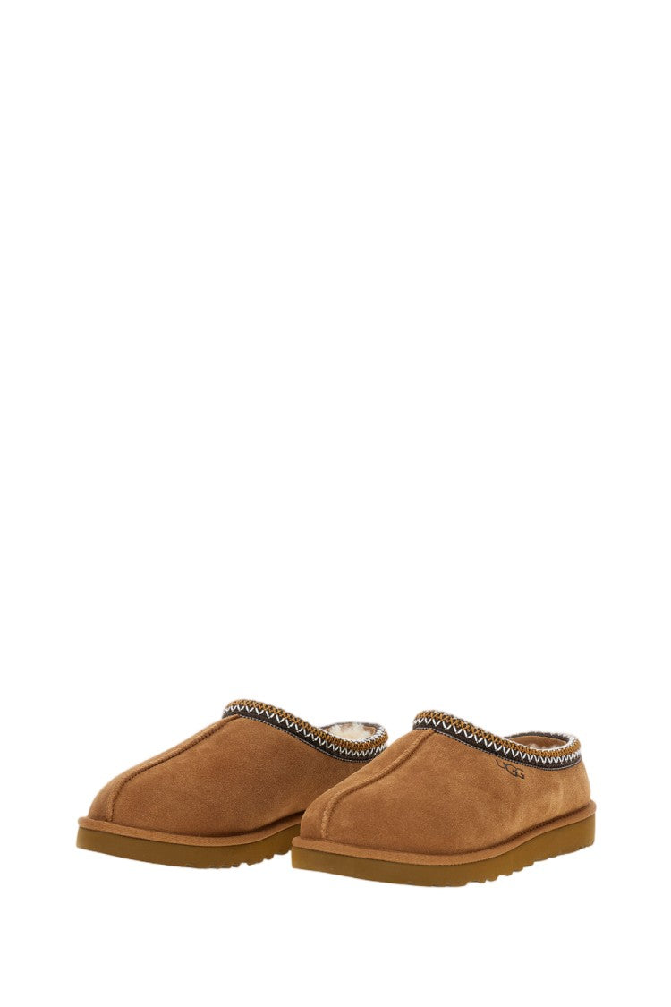 Ugg Suede Slip-On Clogs With Braided Collar And Sugarsole™ Outsole