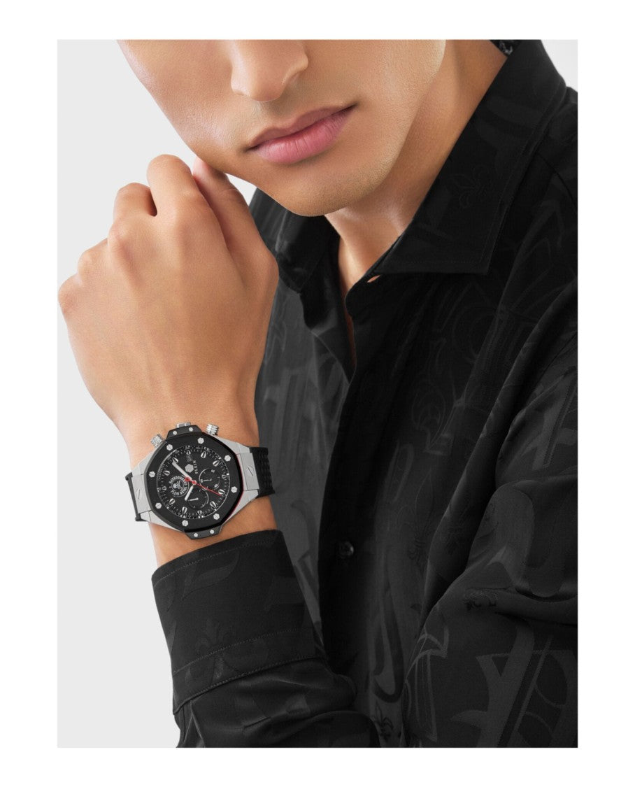 Philipp Plein Plein Chrono Royal Silicone Watch