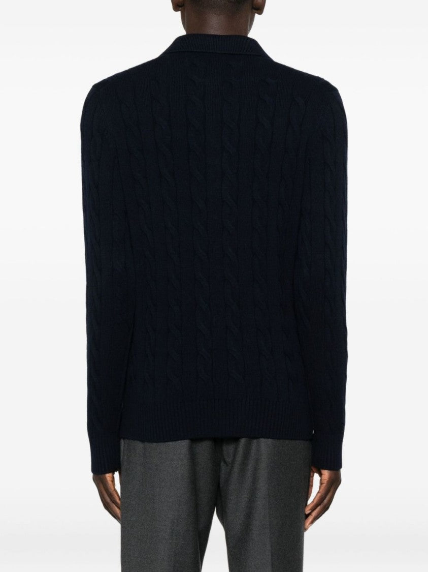 Gran Sasso Classic Black Sweater With Timeless Silhouette