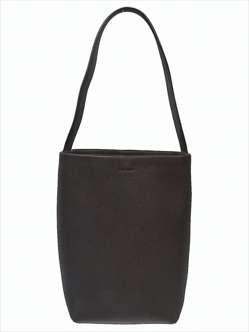 The Row Textured Calf Leather Tote Bag