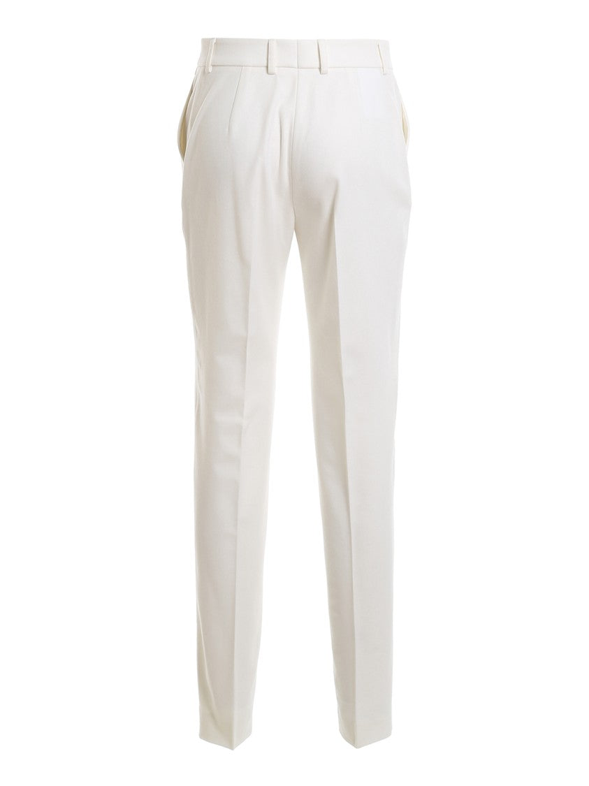 Alberta Ferretti Straight-Leg Tailored Pants With Mid-Rise Waist