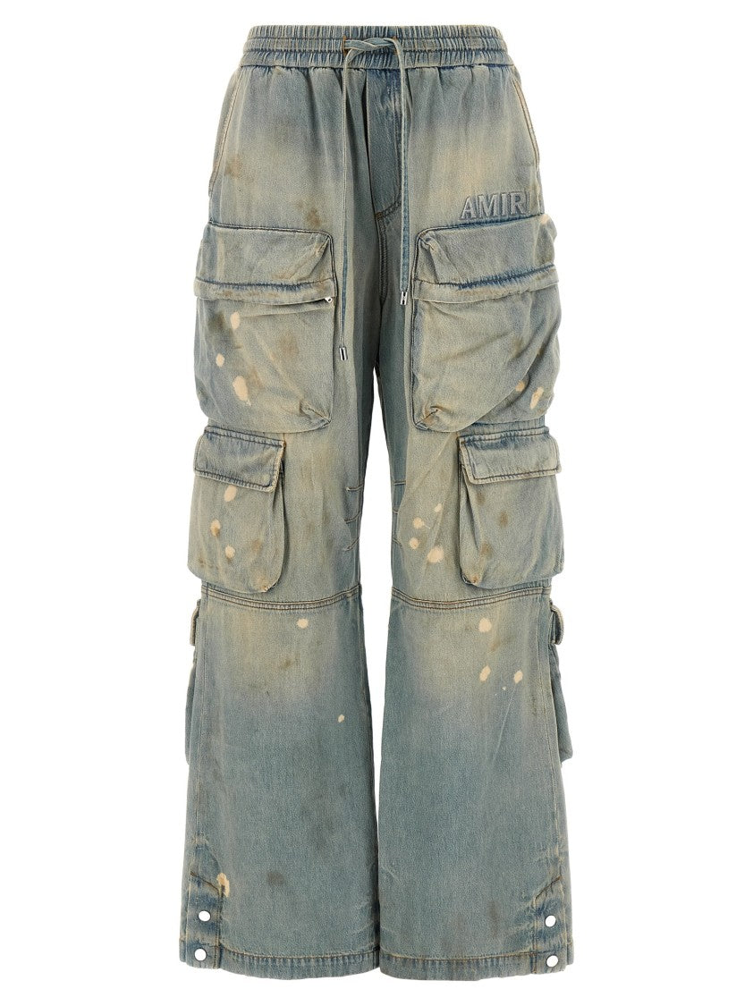 Amiri Stone Washed Cargo Jeans