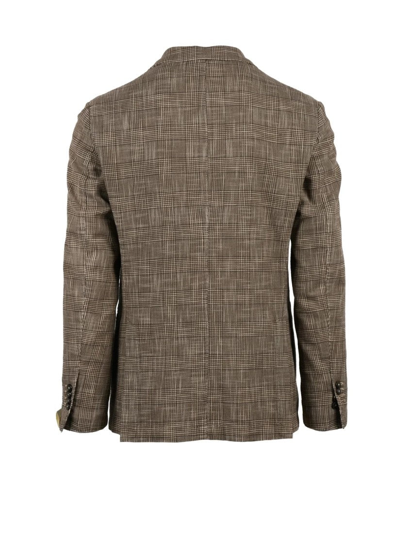 L.B.M. 1911 Biscuit Men Cotton Silk Blazer Jacket