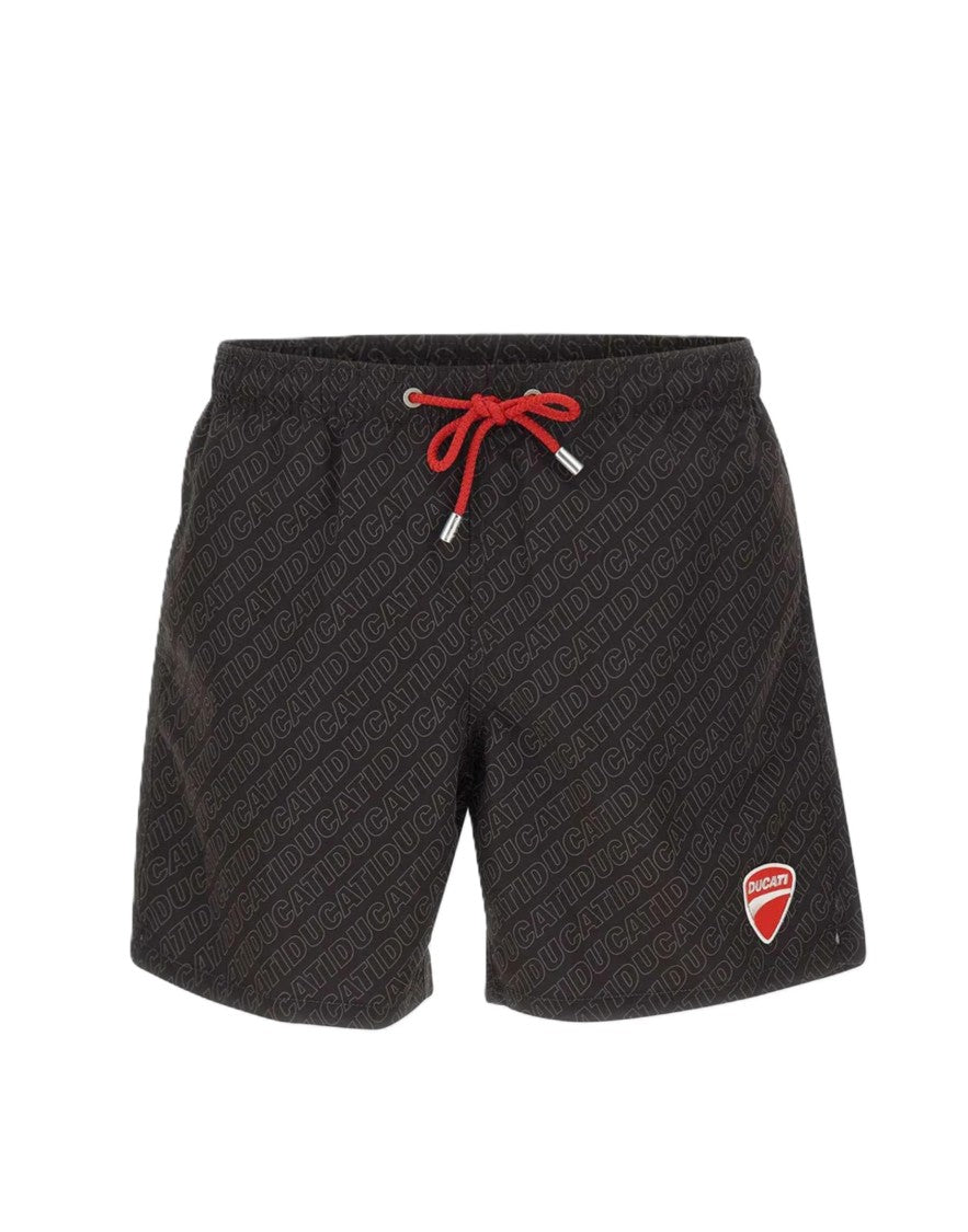 Mc2 Saint Barth Black Gustavia Classic Swim Shorts