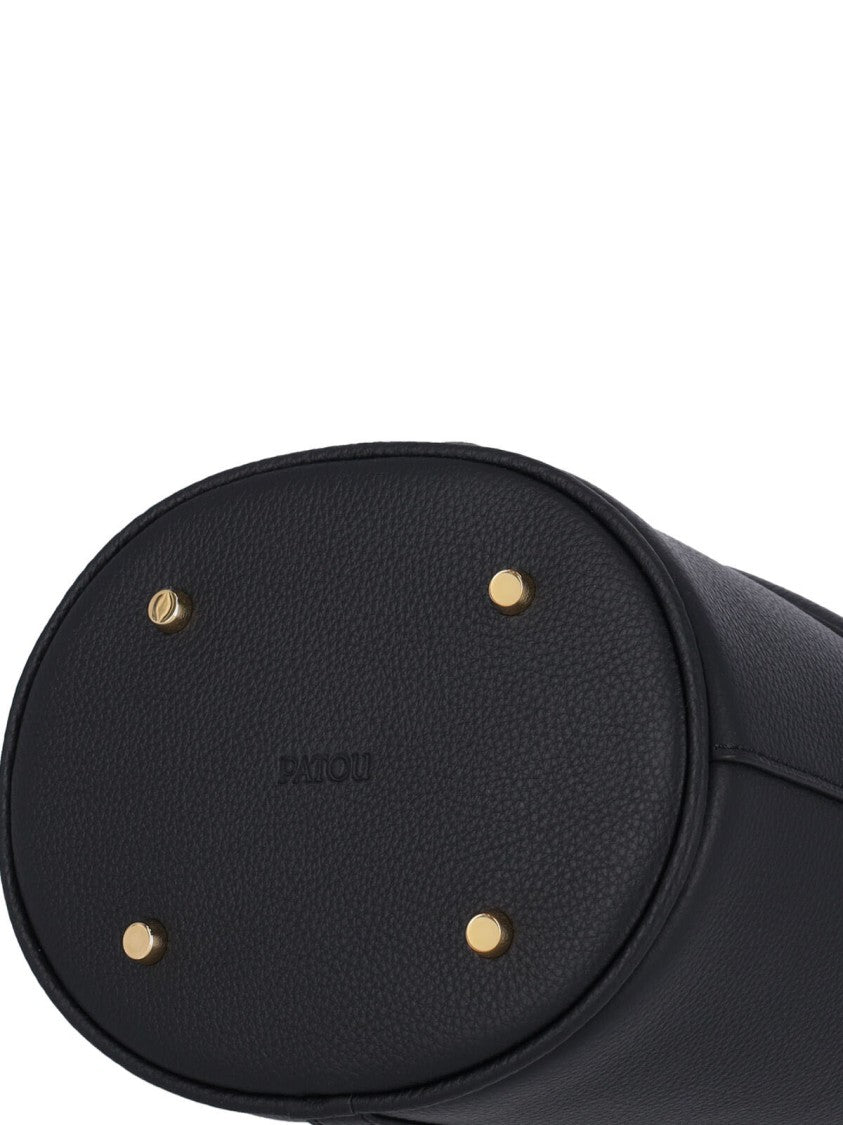 Patou "Jp" Small Bucket Bag – Black