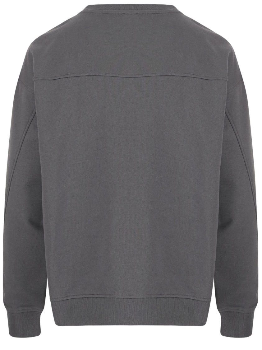Pinko Embellished Cotton Sweatshirt With Front Logo