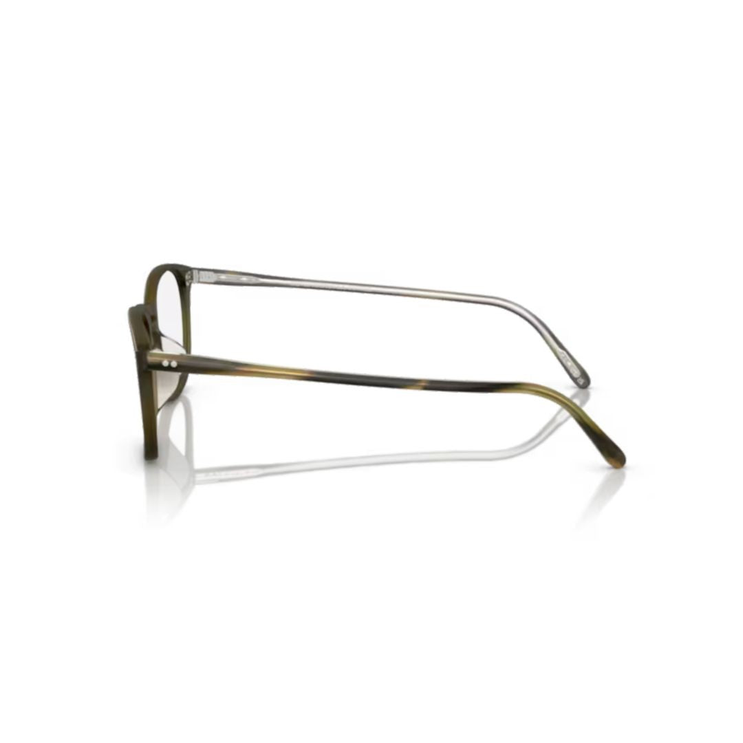 Oliver Peoples 0Ov5397u Translucent Olive Green Round Frame Eyeglasses