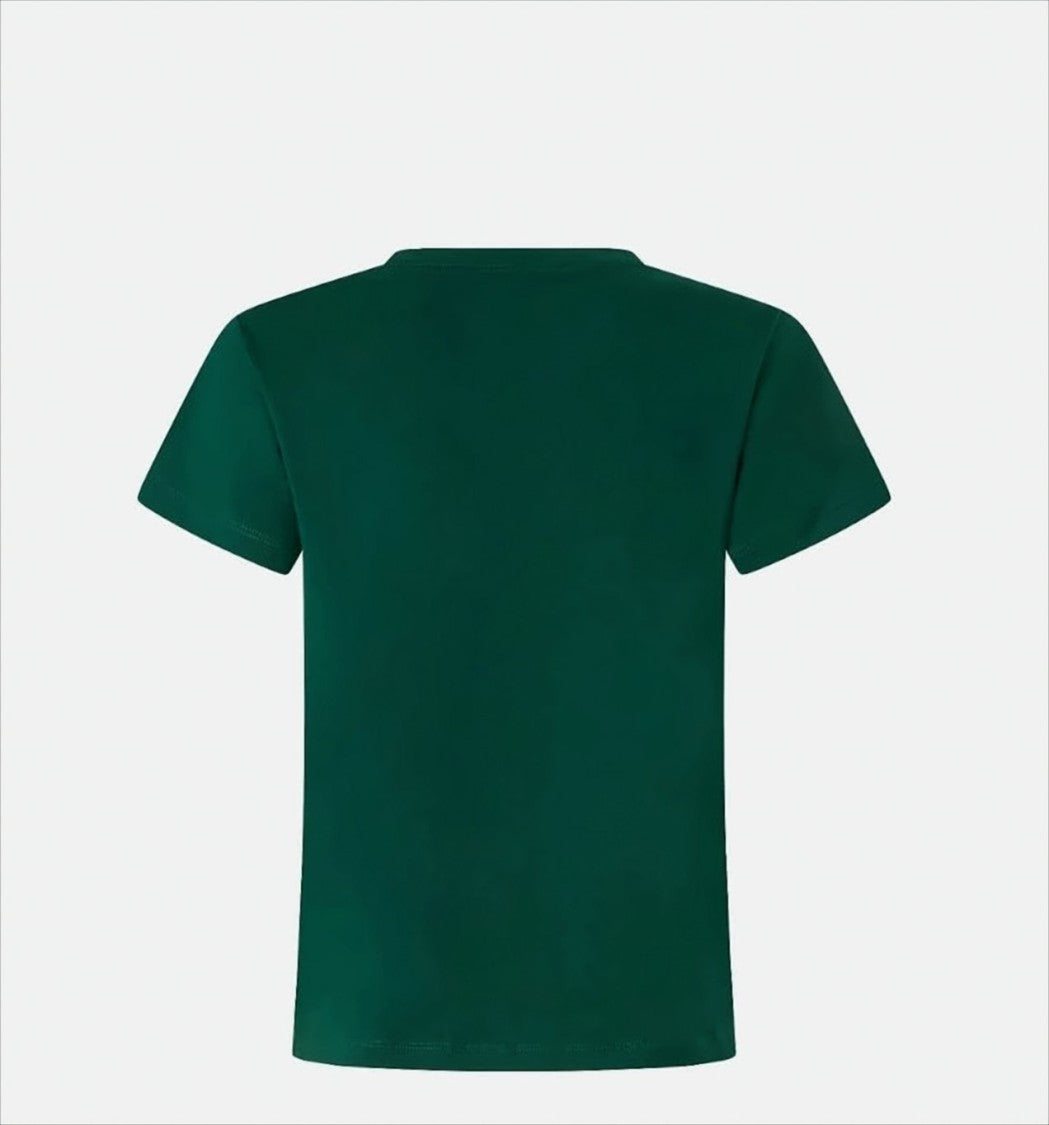 Pinko Crewneck T-Shirt With Hand-Embroidered Love Birds Logo