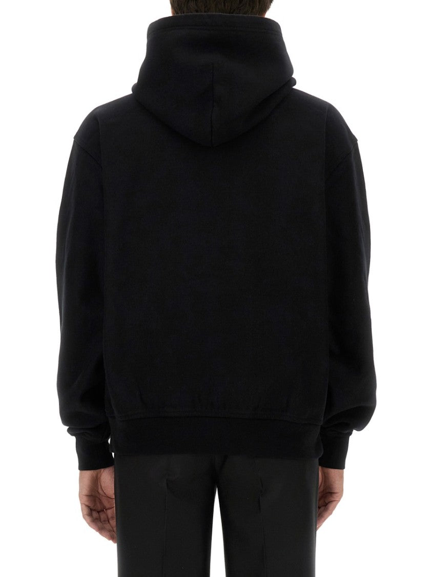Burberry Relaxed Fit Black Hoodie