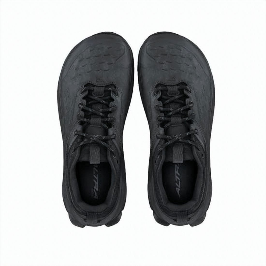 Altra Textured Black Sneakers With Gore-Tex And Vibram Sole