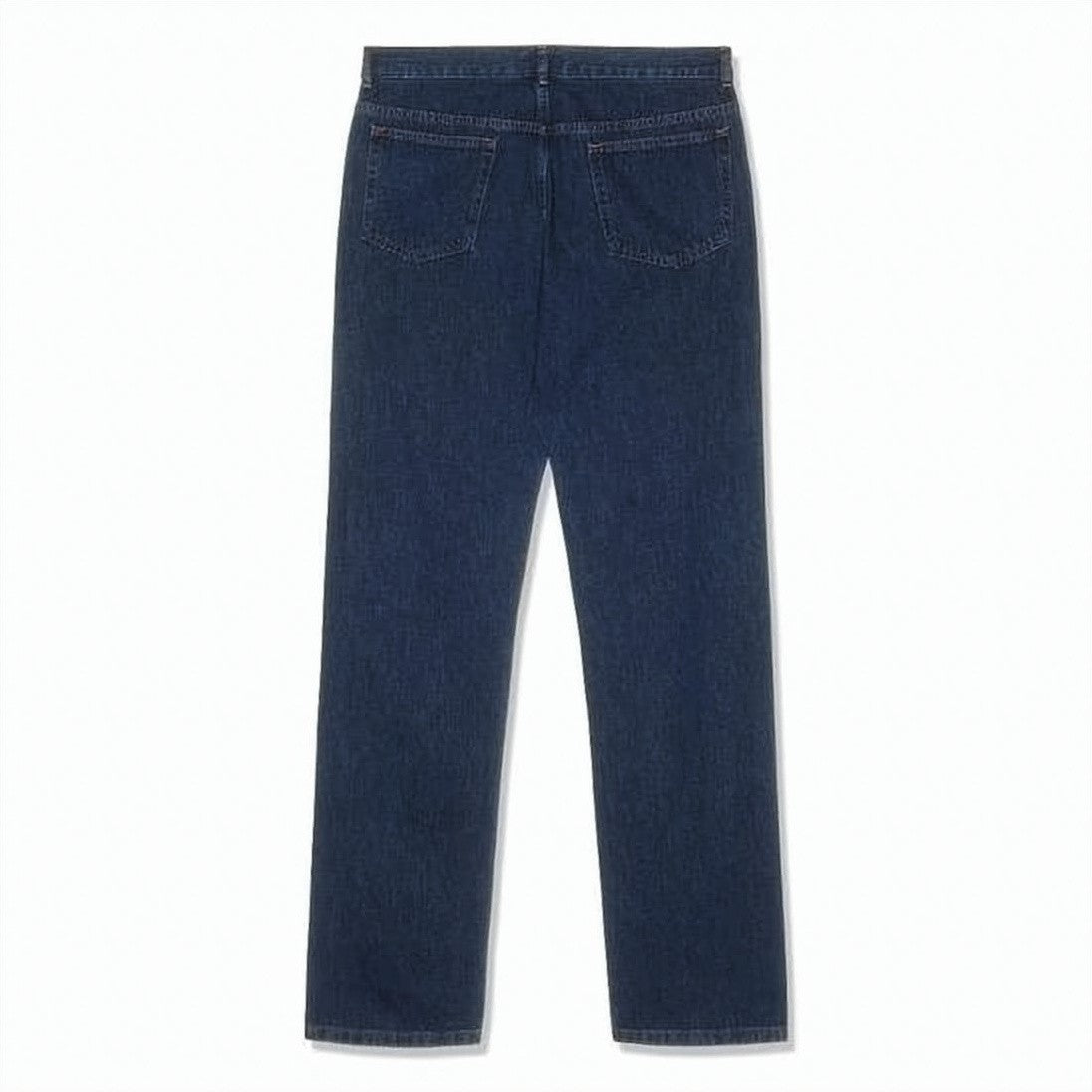 A.P.C. Mid-Rise Indigo Denim Pants With Classic Straight-Leg Silhouette