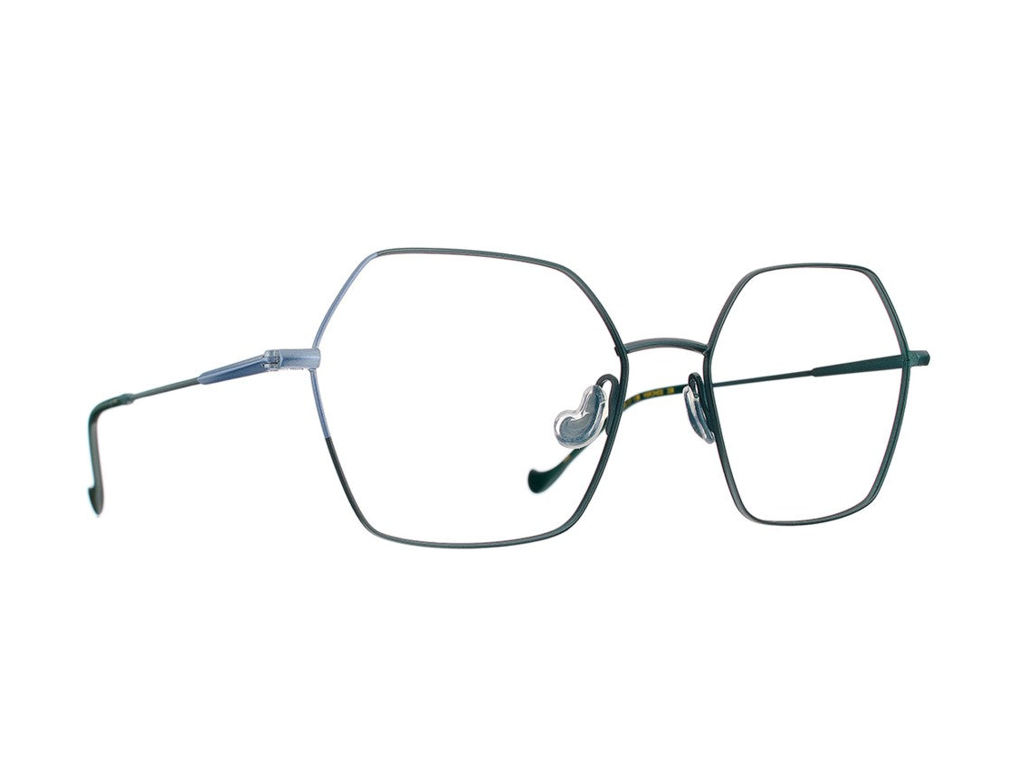 Caroline Abram Veronese Metal Hexagonal Sunglasses
