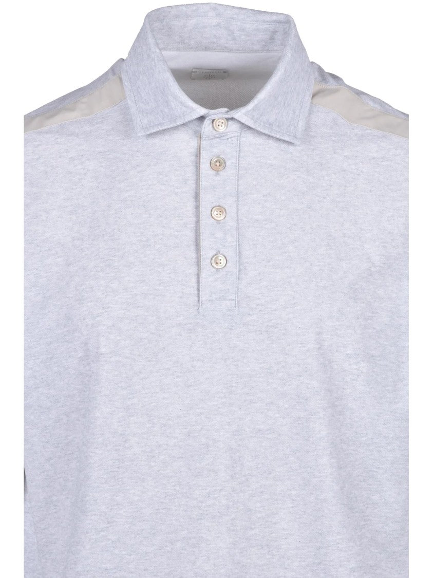 Eleventy Polo Shirt - Light Grey