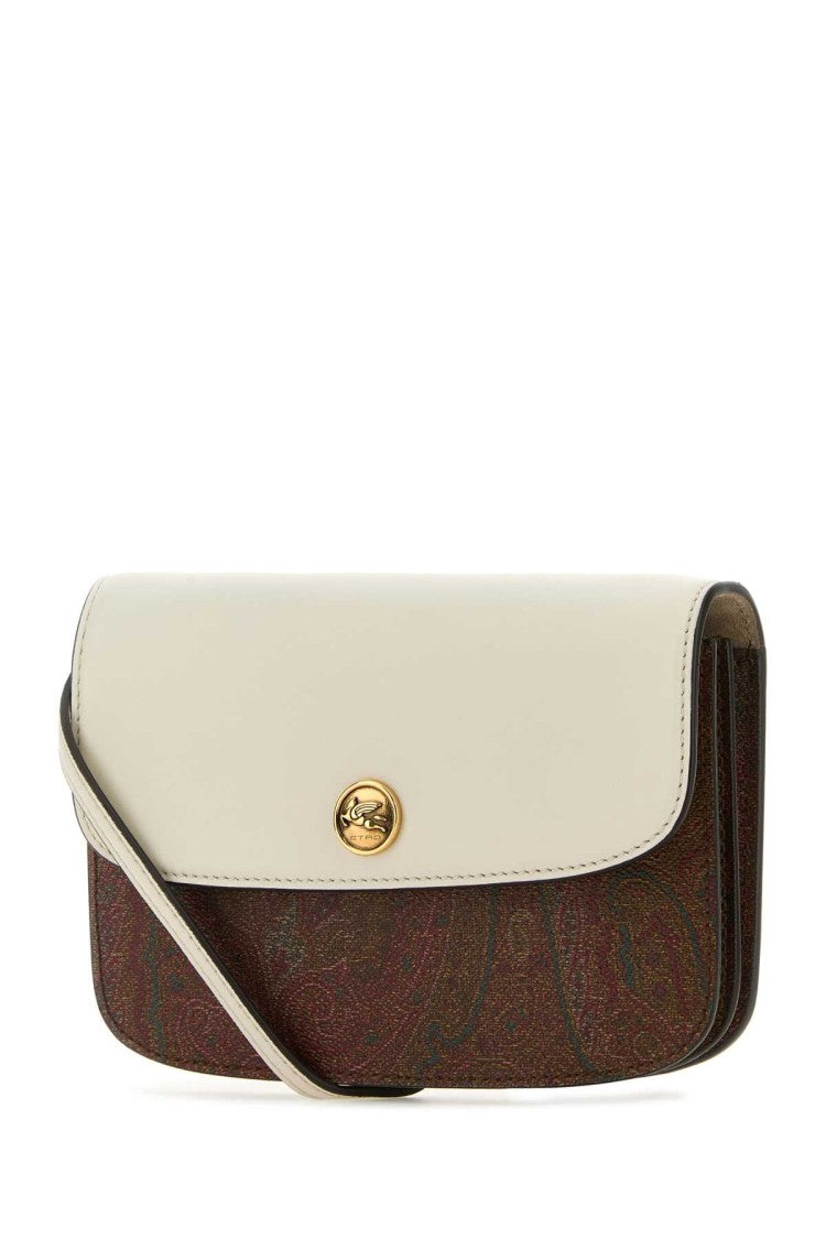 Etro Printed Canvas Essential Xs Crossbody Bag