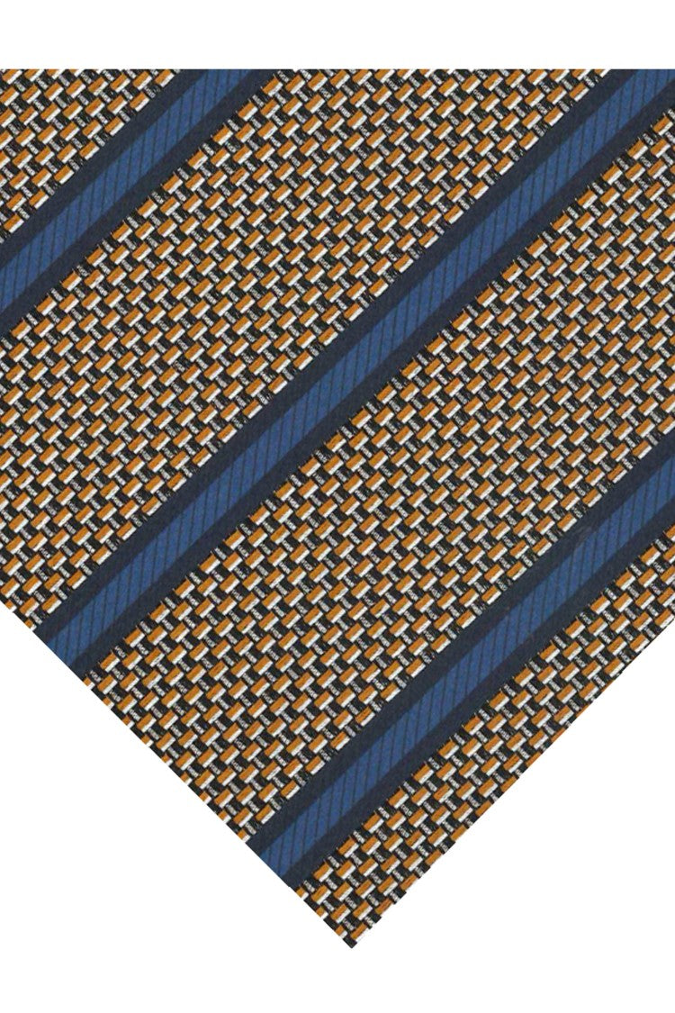 Zegna Pure Silk Regimental Tie
