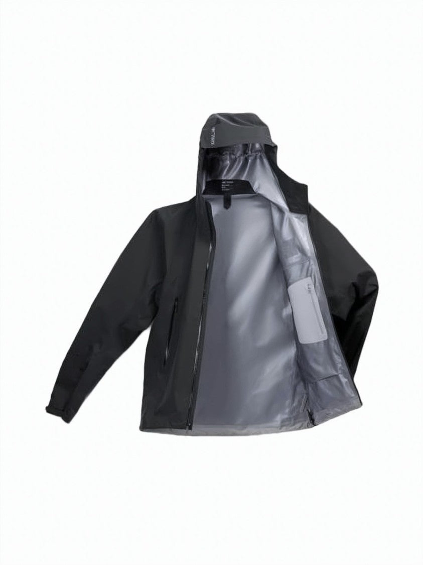 Arc'teryx Matte-Finish Casual Jacket With Zippered Pockets And Hood