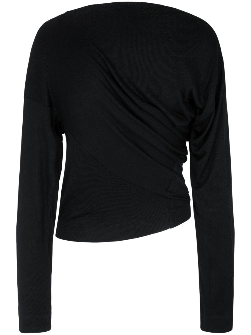 Vivienne Westwood Hebo Asymmetrical Long-Sleeve Top