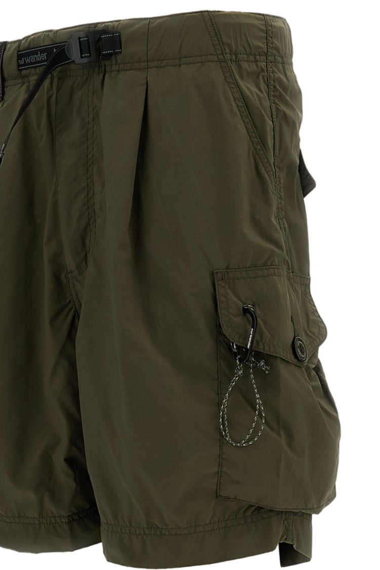 And Wander Oversized Cargo Shorts
