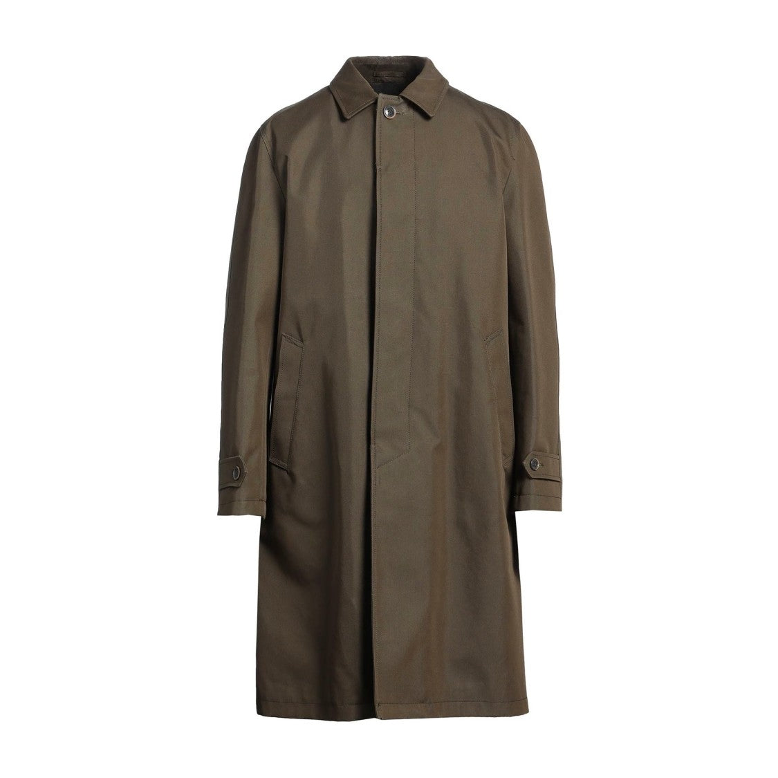 Herno Cotton Blend Casual Jacket With Functional Pockets