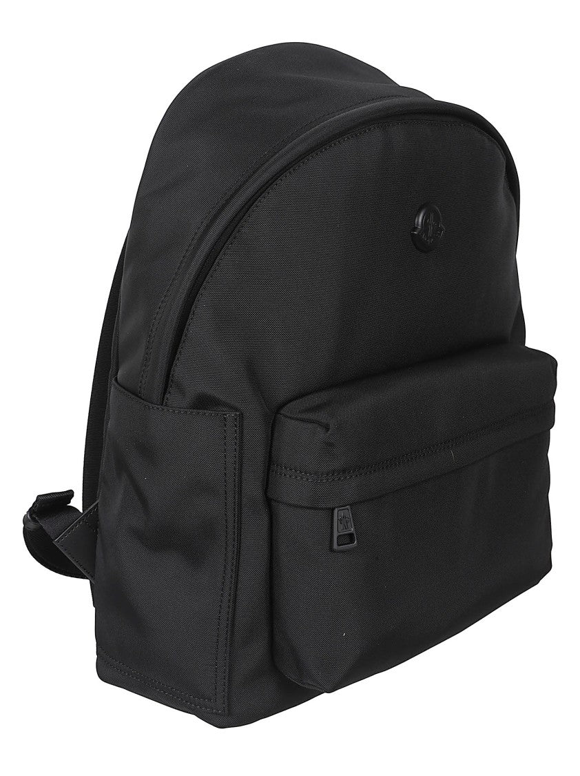 Moncler New Pierrick Black Polyamide Backpack