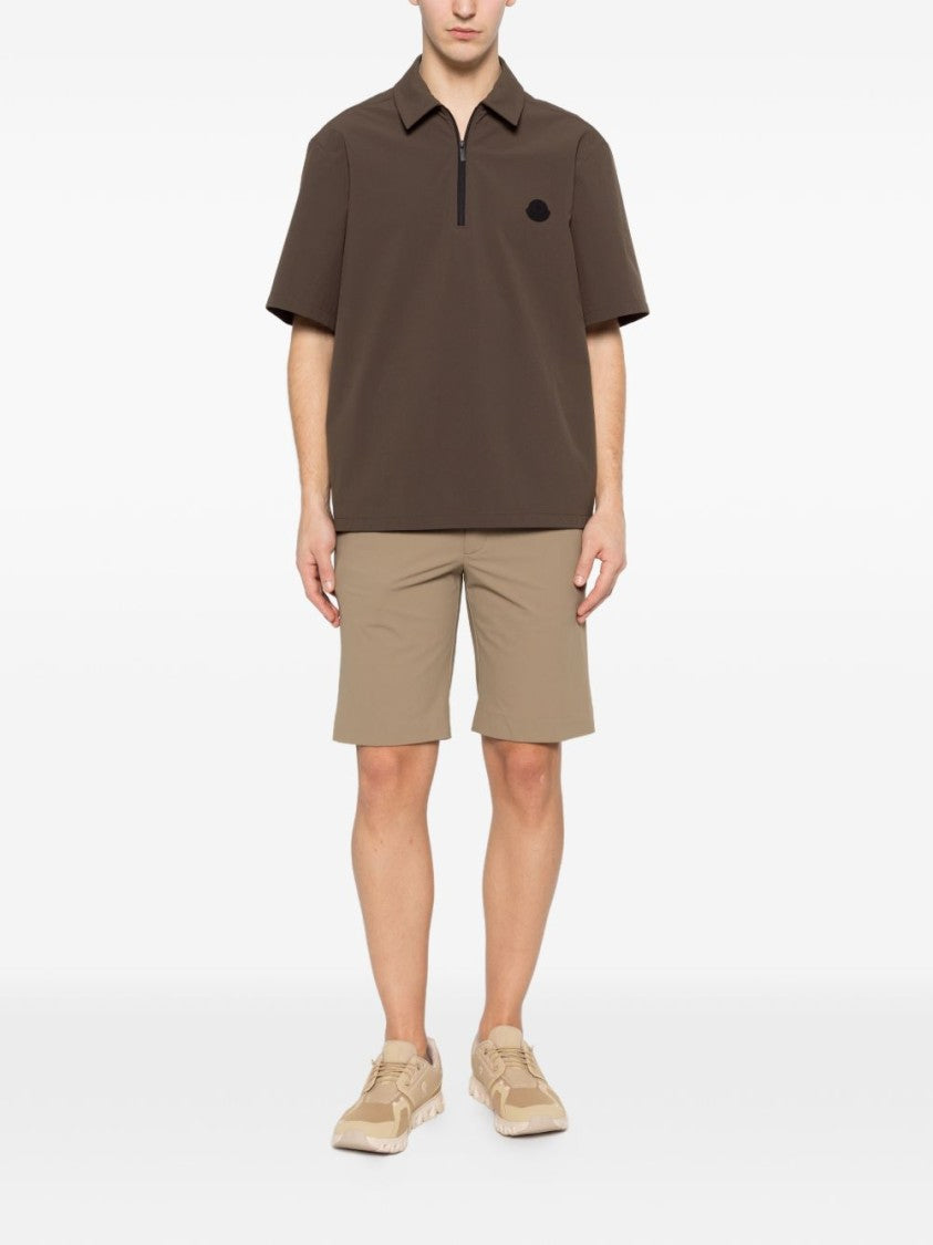 Rrd Beige Tailored Front Pocket Shorts