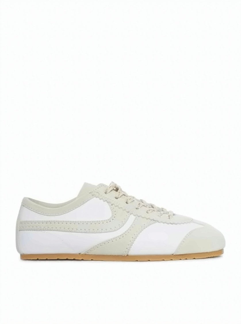 Dries Van Noten Calf Leather And Suede Sneakers