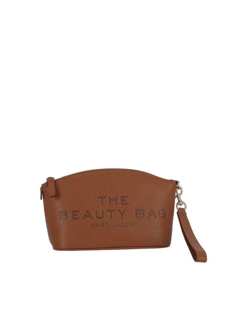 Marc Jacobs Textured Leather Wristlet Strap Pouch