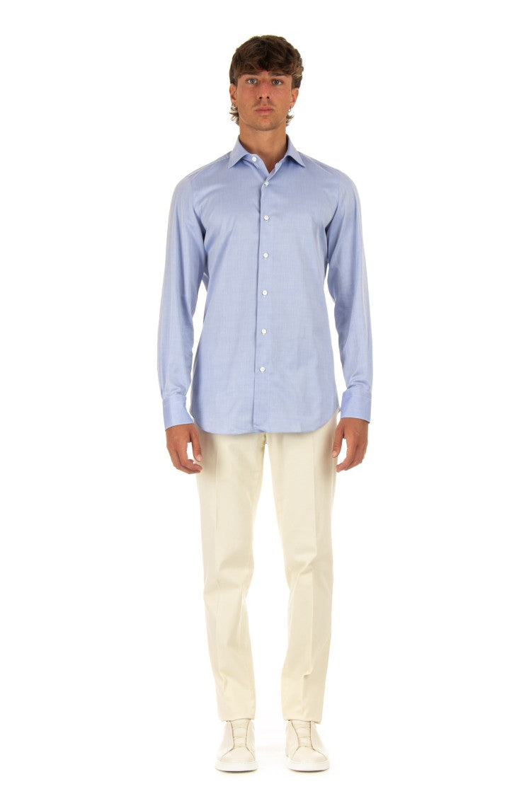 Finamore 170/2 Twill Tailored Shirt Milano Line