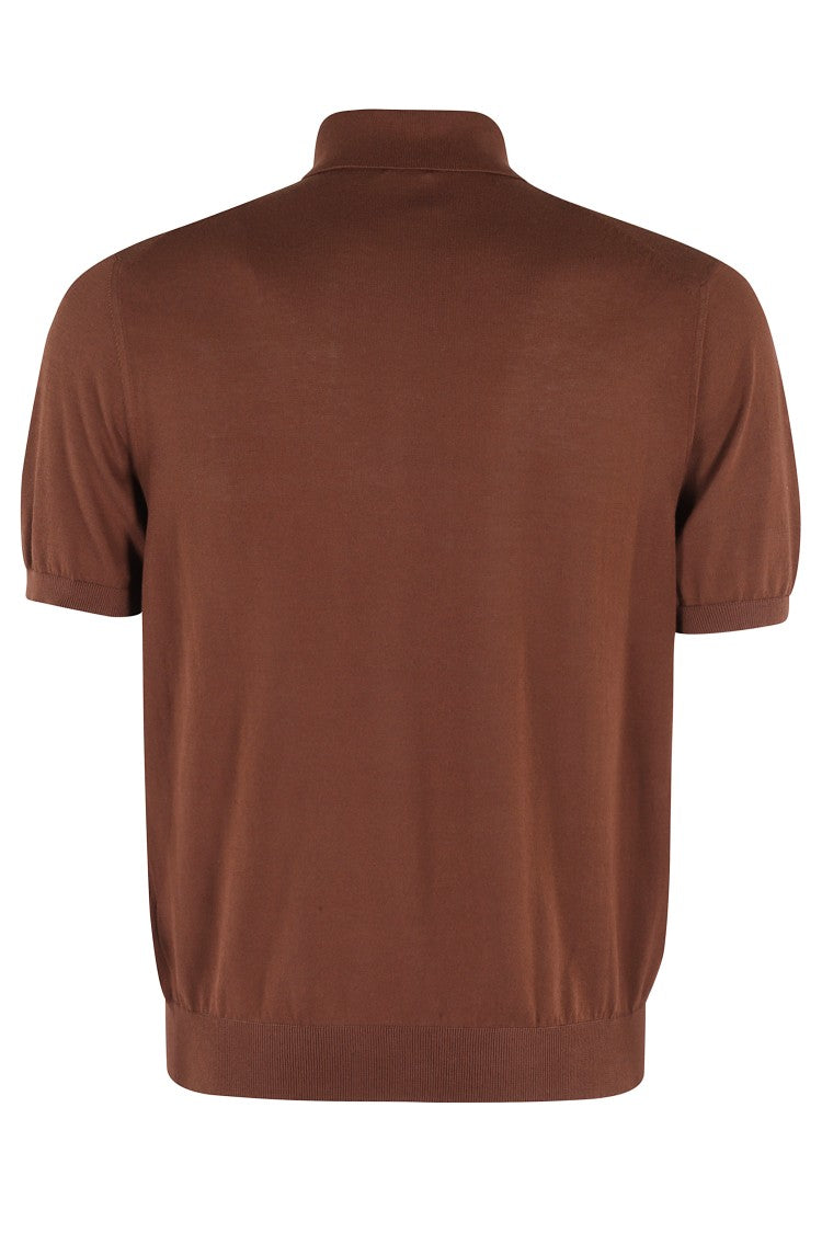 Malo Cotton Mako Polo