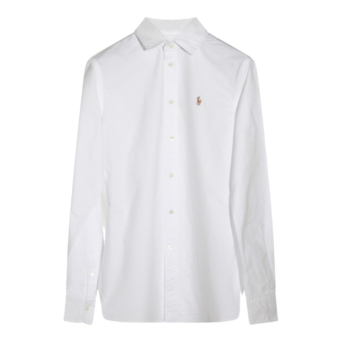 Polo Ralph Lauren Classic Long-Sleeve Button-Up Shirt With Pointed Collar
