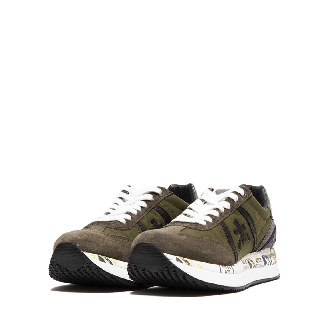 Premiata Military Green Conny Sneaker