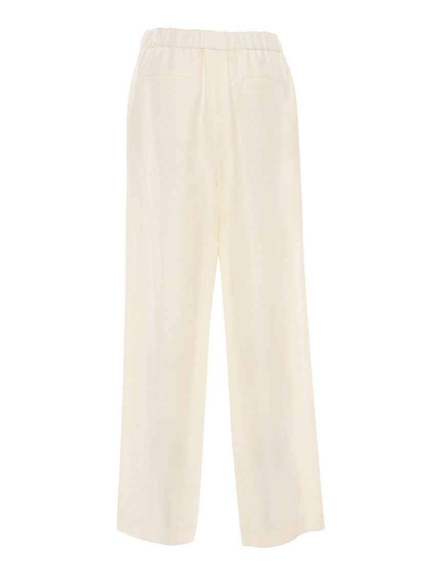 Fabiana Filippi Viscose Linen Jogging Trousers