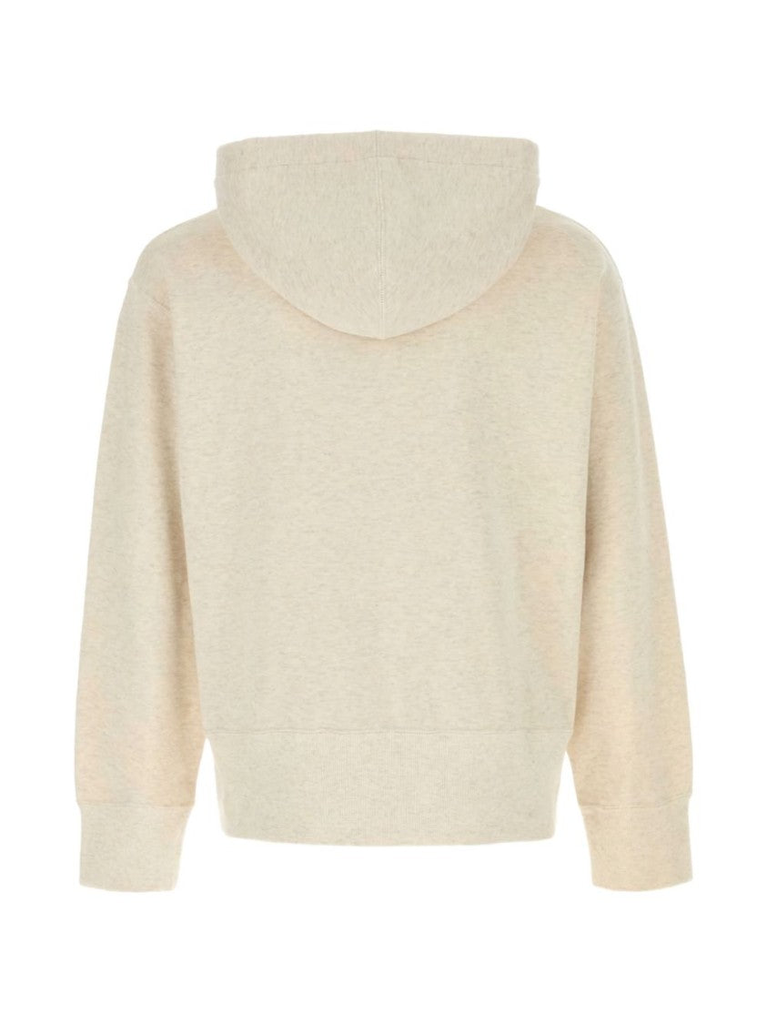 Givenchy Light Sand Hooded Ribbed Pouch Hoodie