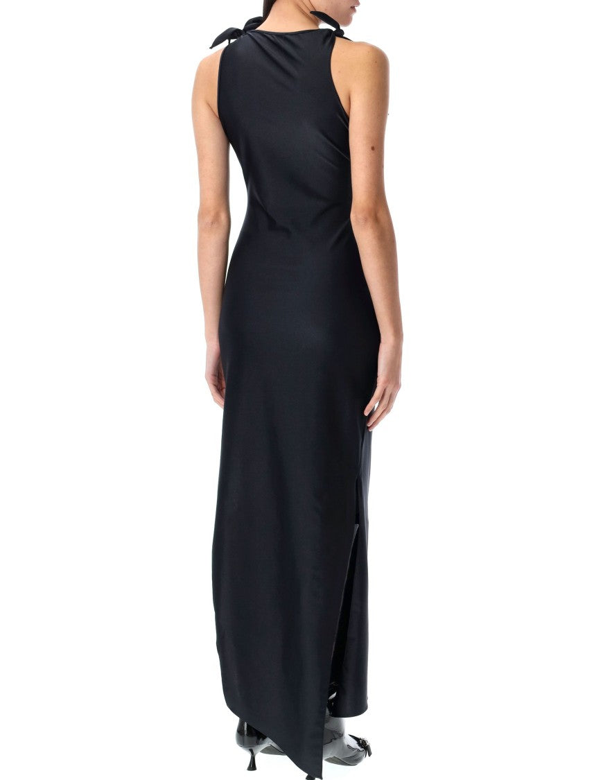 Coperni Asymmetric Flower Gown