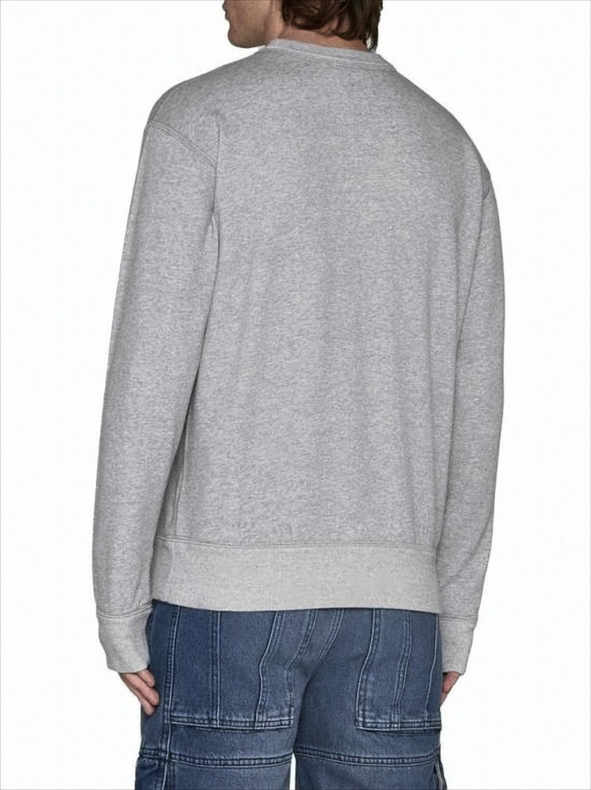 Isabel Marant Long-Sleeve Relaxed Fit T-Shirt With Subtle Logo Detail