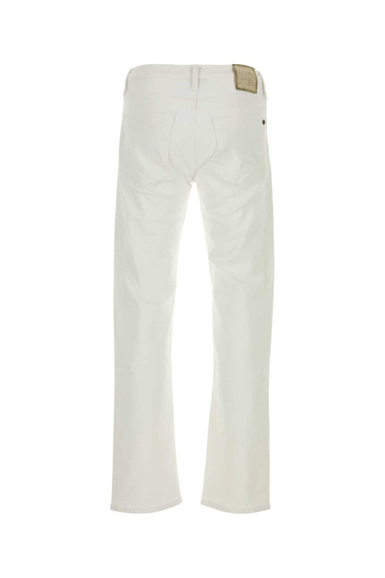 Incotex White Stretch Denim Jeans