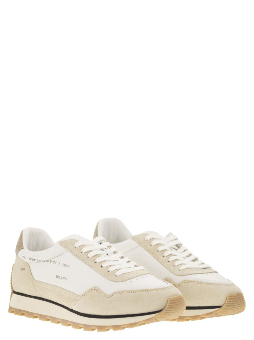 Hogan 86Er - Leather And Suede Trainers