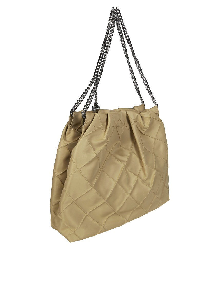 Tory Burch Quilted Fleming Nylon Spacious Shoulder Bag