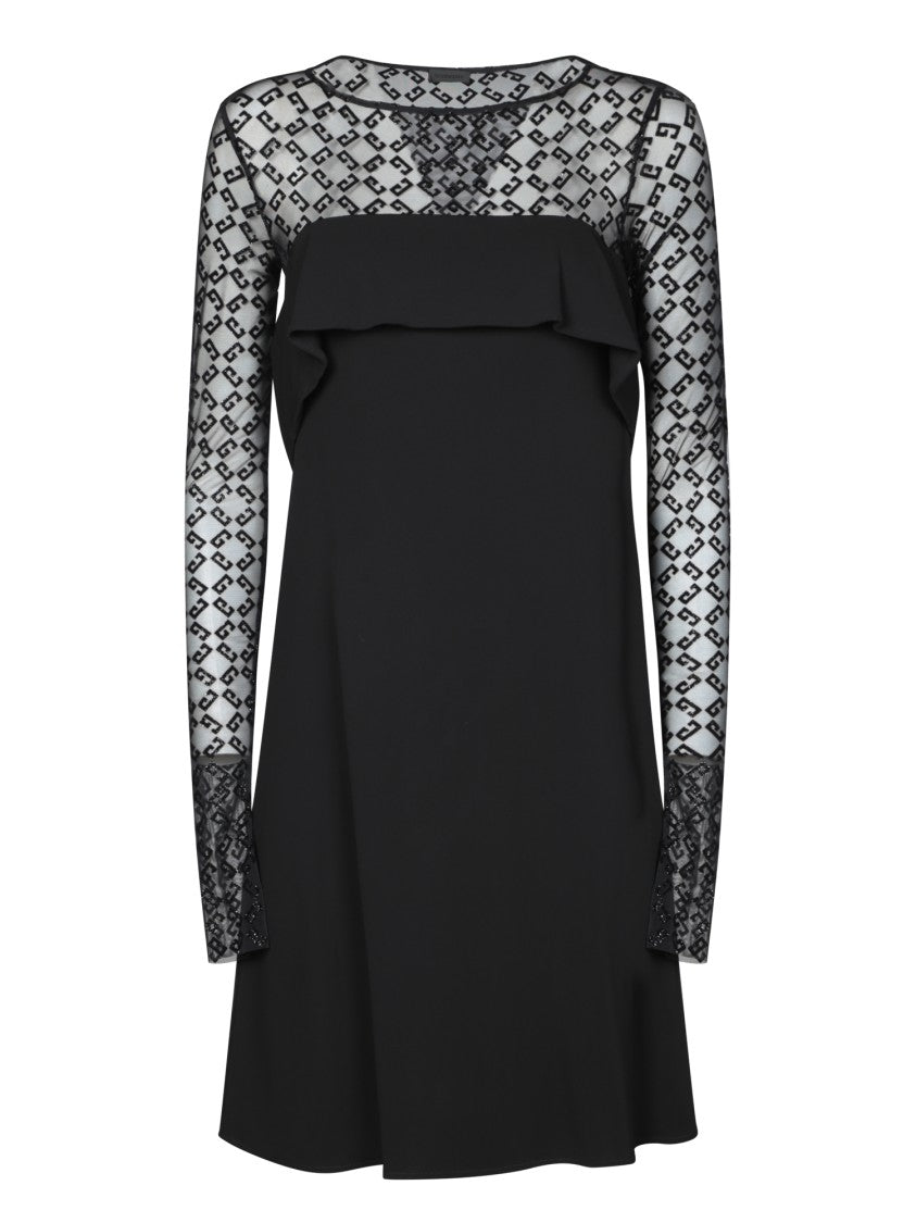 Givenchy Velvet Peplum Dress