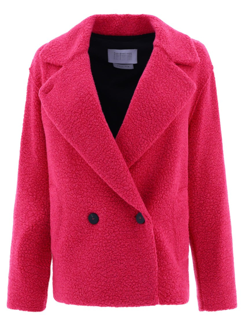Harris Wharf London Bouclè Coat