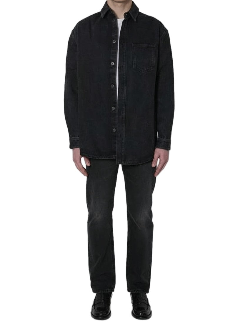 Loewe Long-Sleeve Shirt With Classic Collar
